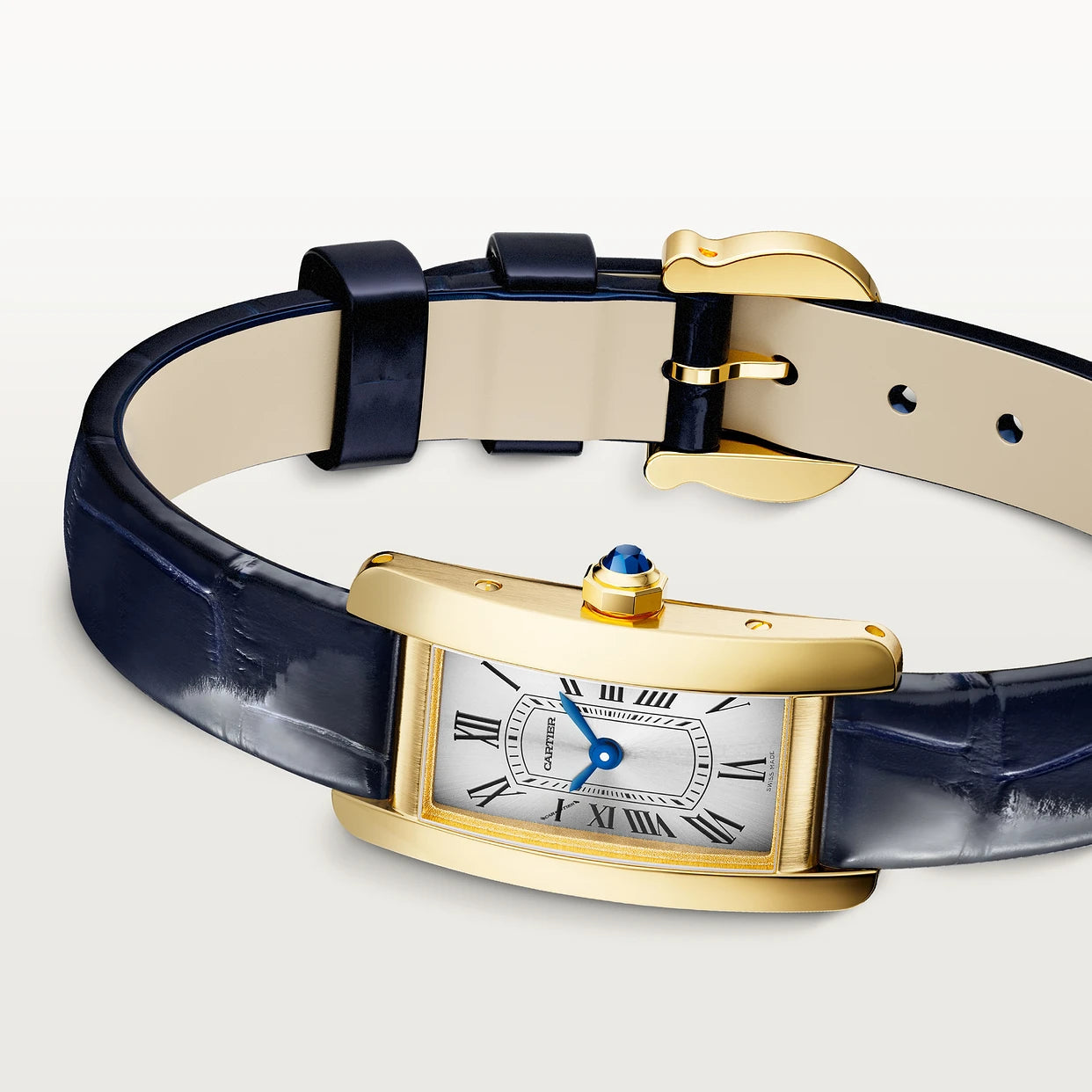 Orologio in oro giallo Tank Américaine Cartier