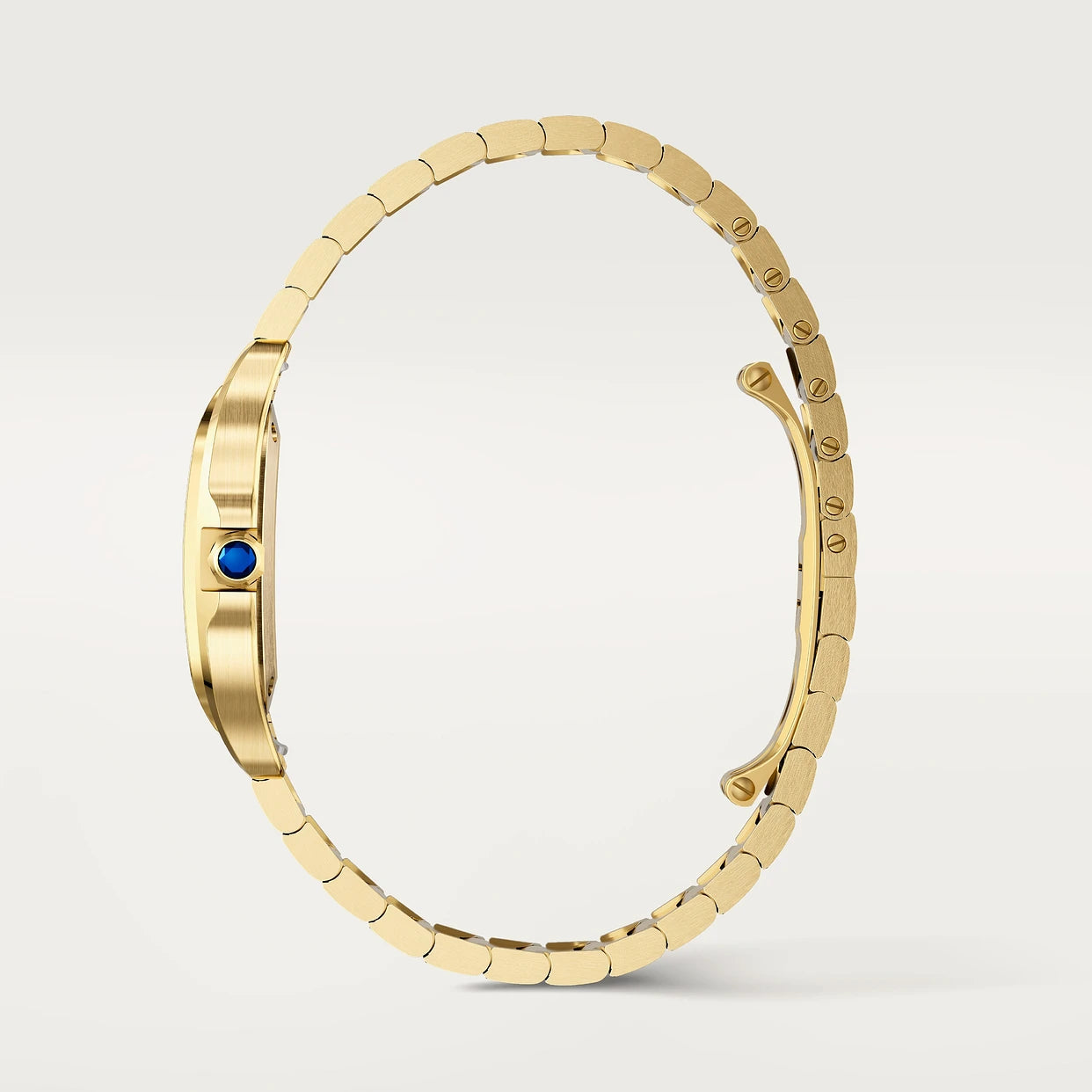 Orologio in oro giallo Santos de Cartier Cartier