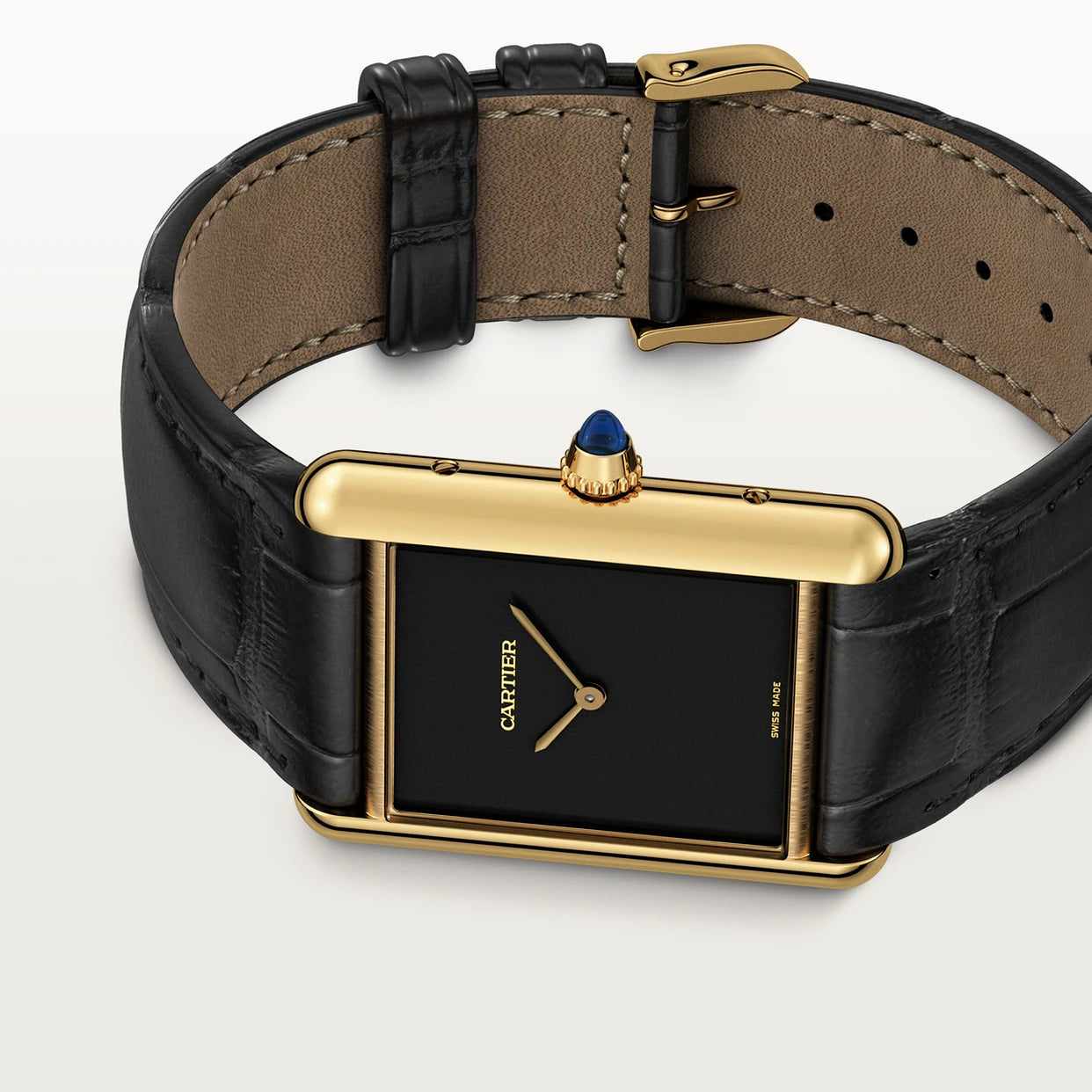 Watch in yellow gold Tank Louis Cartier