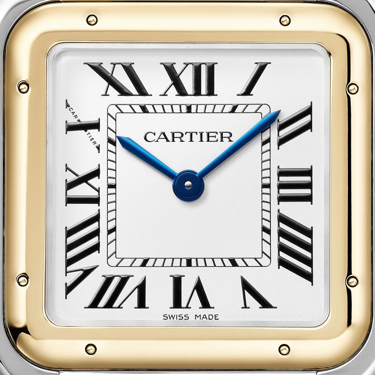 Watch in steel and yellow gold Panthère de Cartier Cartier