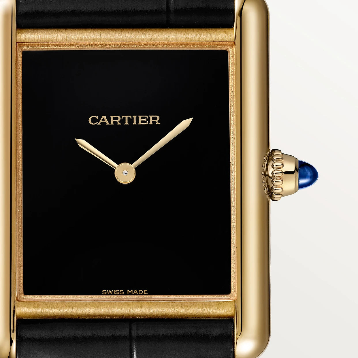 Watch in yellow gold Tank Louis Cartier