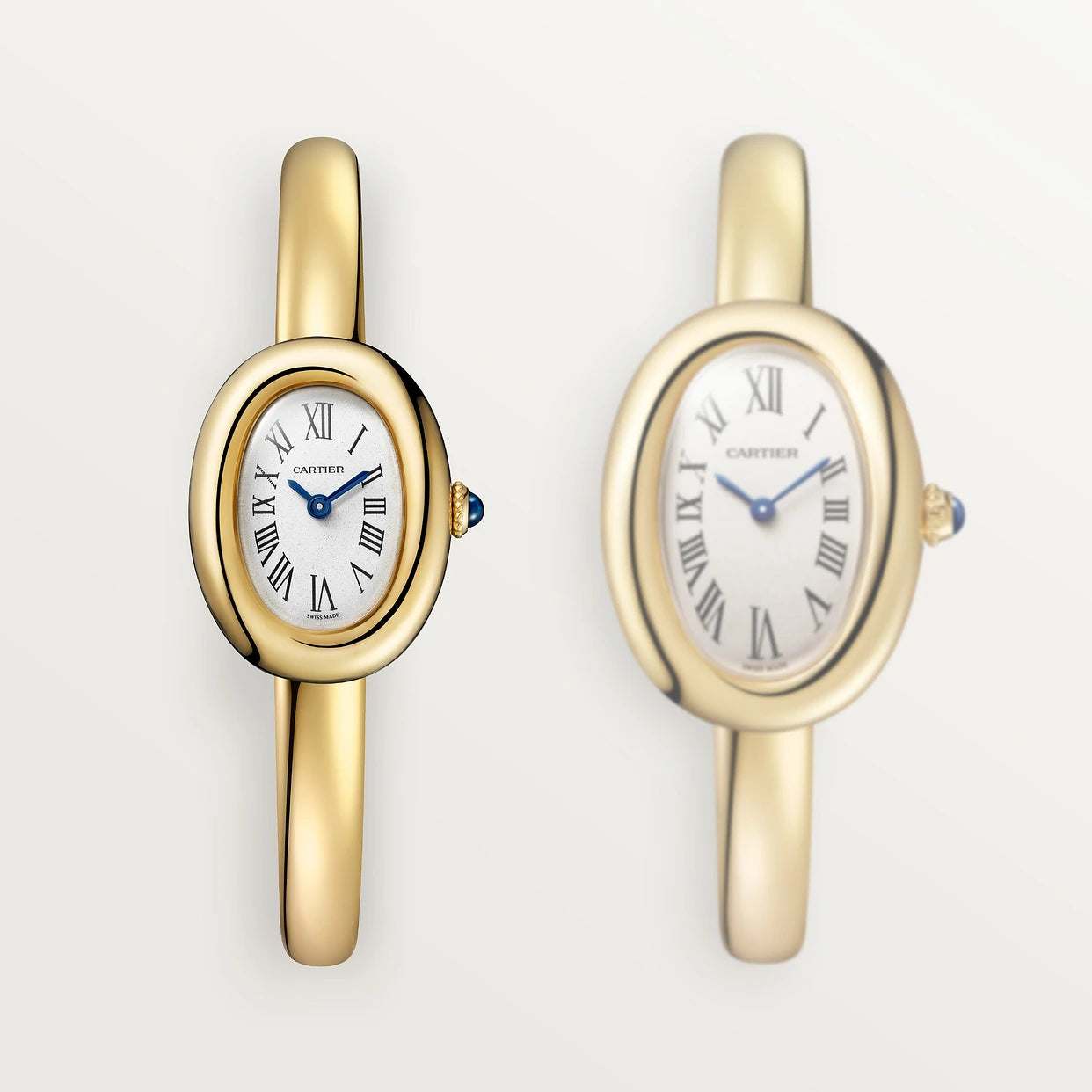 Watch in yellow gold Baignoire de Cartier (size 17) Cartier