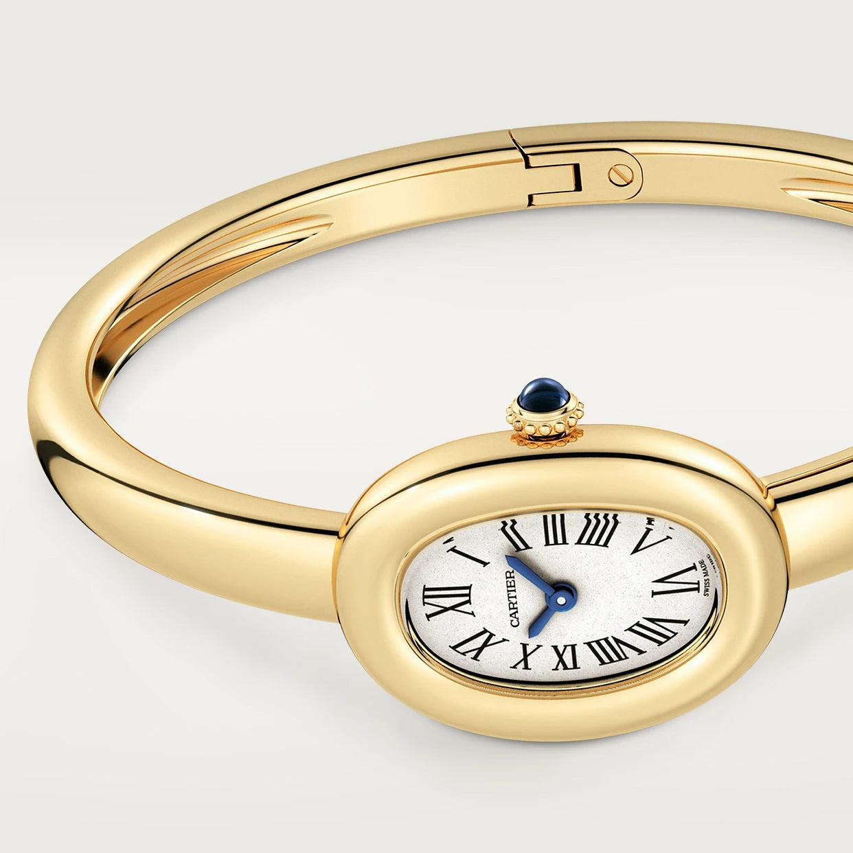 Watch in yellow gold Baignoire de Cartier (size 17) Cartier