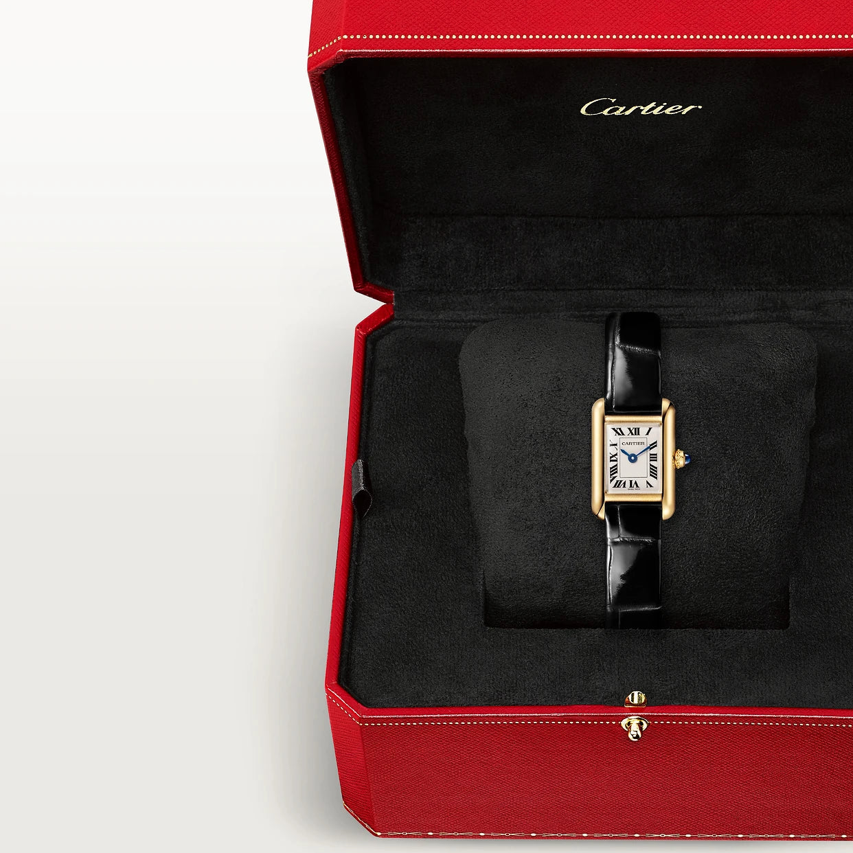 Watch in yellow gold Tank Louis Cartier
