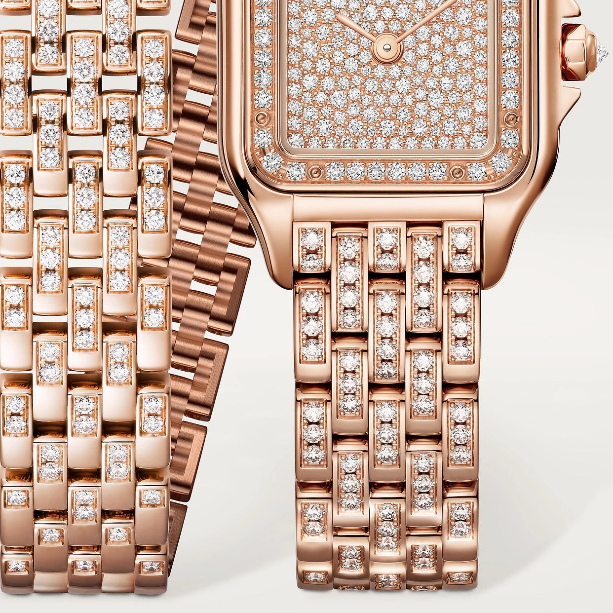 Orologio in oro rosa Panthère de Cartier Cartier