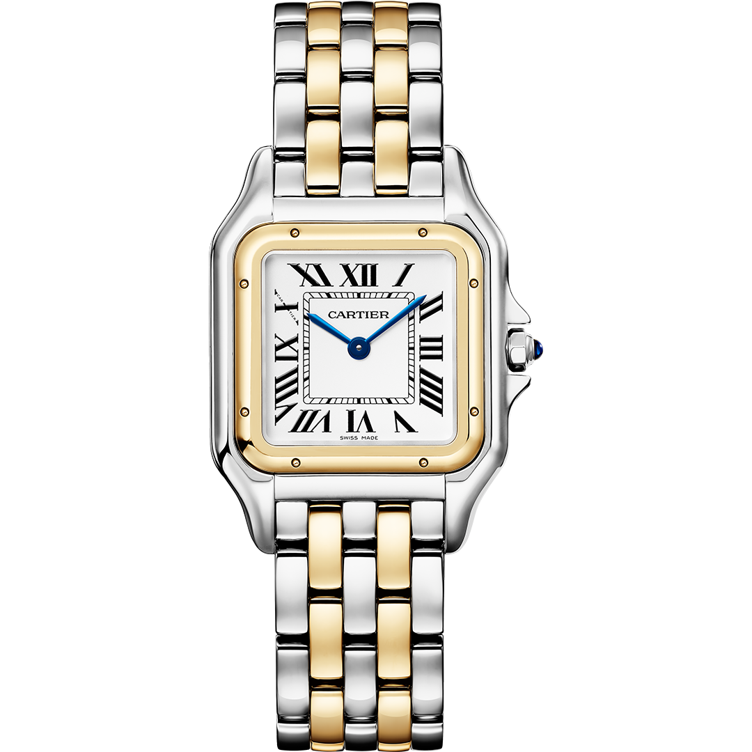 Orologio in acciaio e oro giallo Panthère de Cartier Cartier