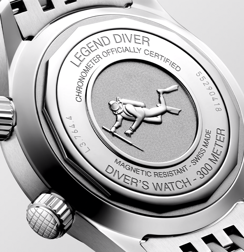 Watch in steel Legend Diver Longines