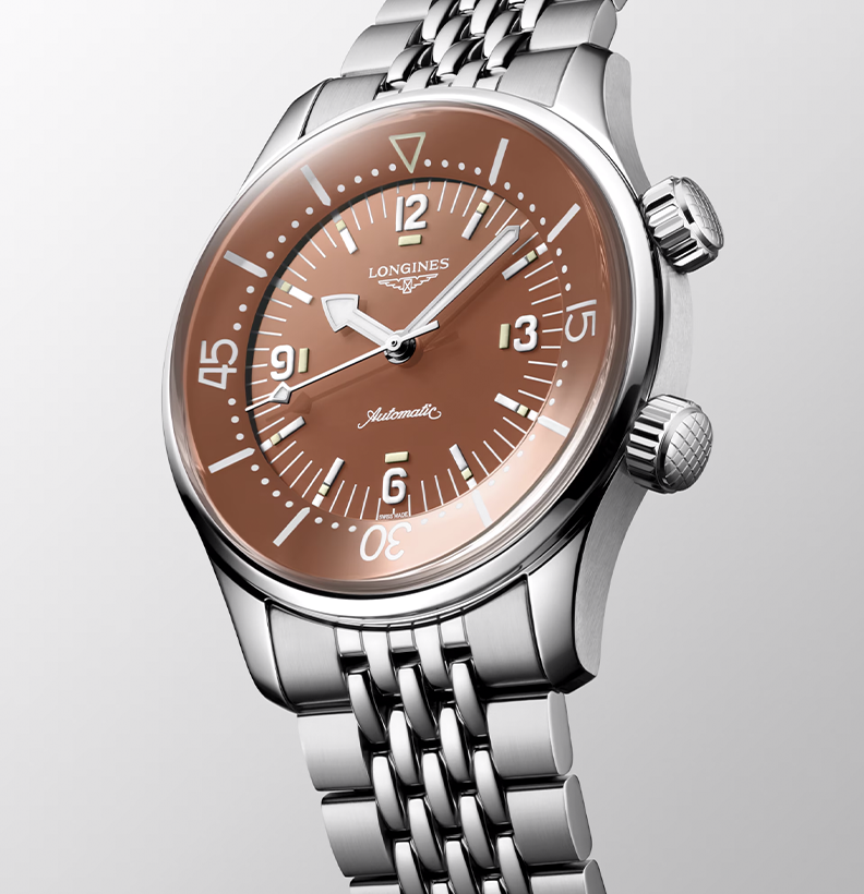 Watch in steel Legend Diver Longines
