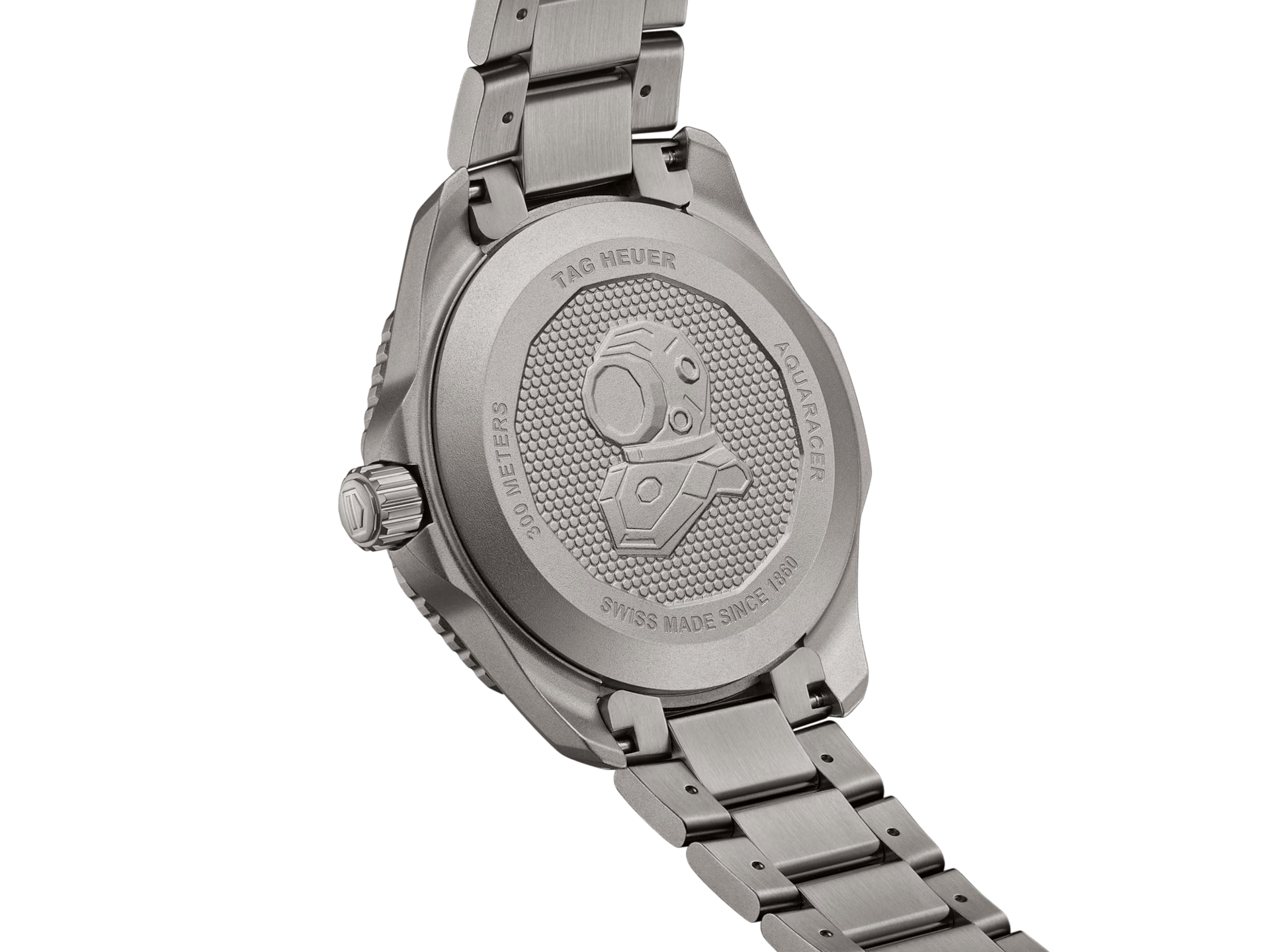 Watch in titanium Aquaracer Professional 300 Date Tag heuer